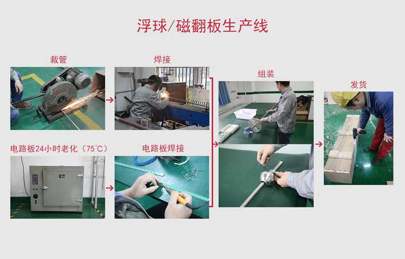 相遠(yuǎn)液位計(jì)生產(chǎn)線